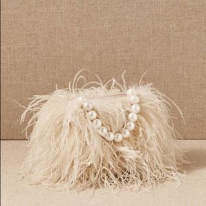 BHLDN Elene bridal bag, used once!